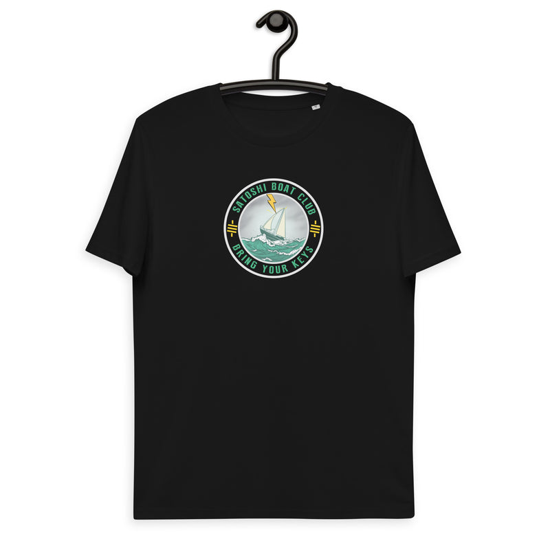 Satoshi Boat Club | Organic Cotton | Bitcoin T-Shirt | Unisex