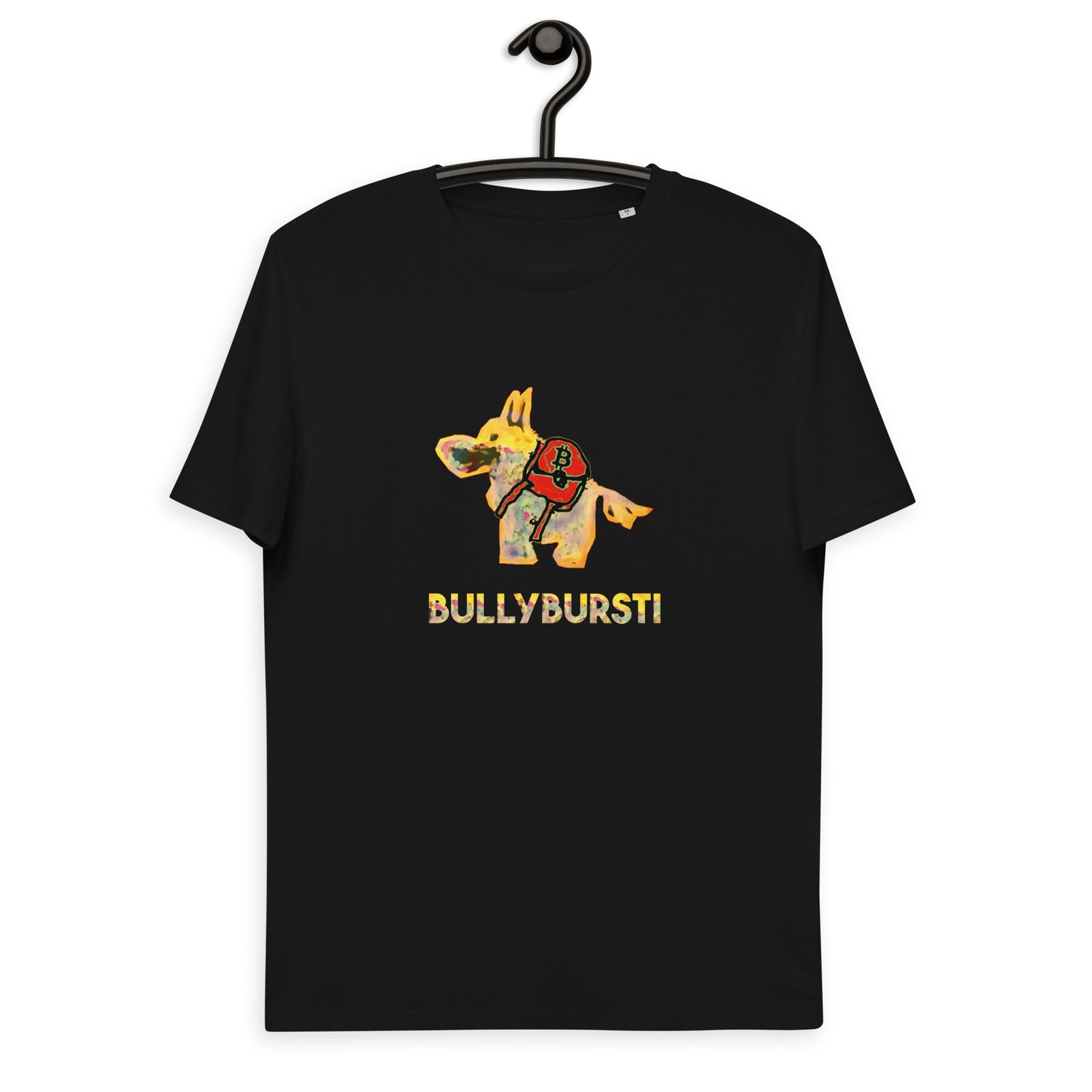 Bullybursti Men's Organic Cotton | Bitcoin T-Shirt