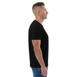 Bitcoin Satsymbol Embroidered Men's Organic Cotton T-Shirt