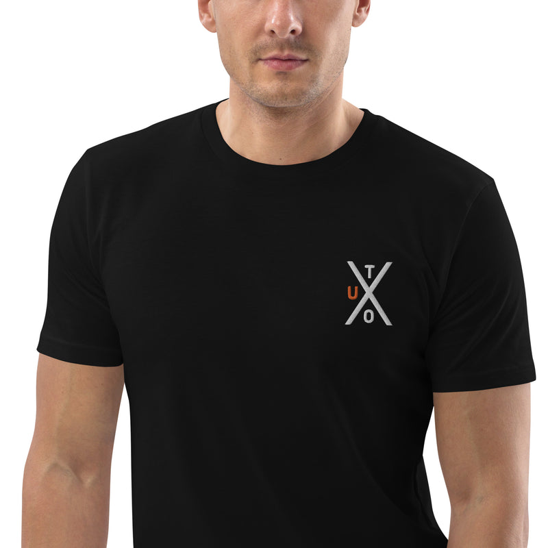 UTXO Embroidered Men's Organic Cotton | Bitcoin T-Shirt