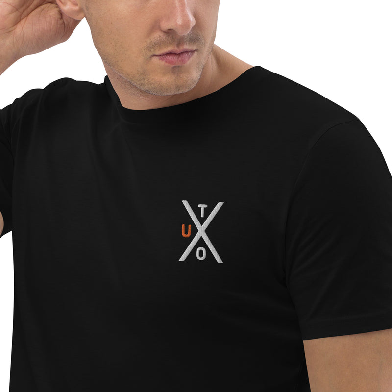 UTXO Embroidered Men's Organic Cotton | Bitcoin T-Shirt