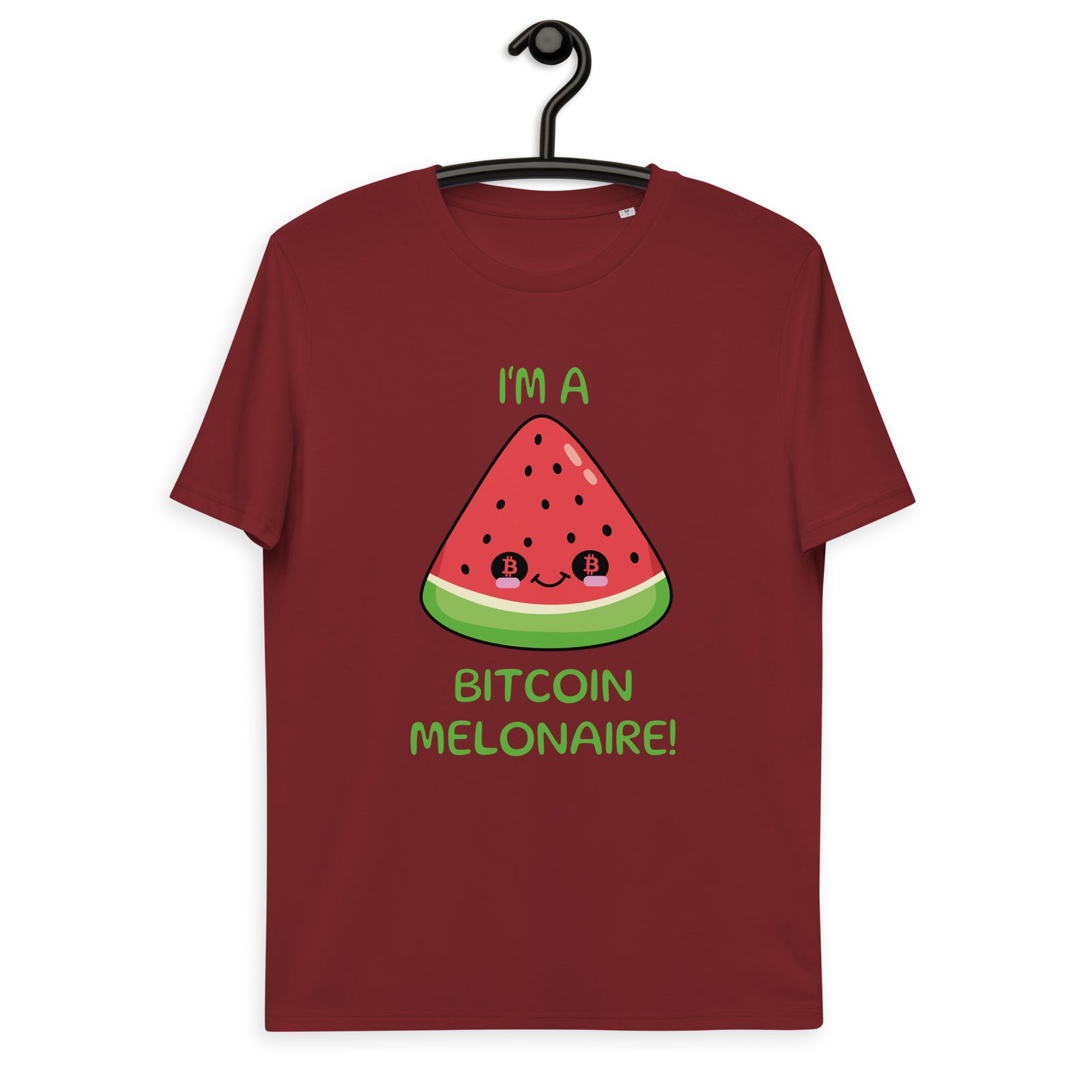 Bitcoin Melon Men's Organic Cotton T-Shirt