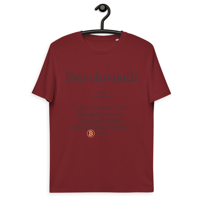 Bitcoin Psychopath Basic Bio-T-Shirt für Männer