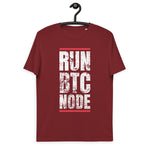 Bitcoin Run BTC Node Men's Organic Cotton T-Shirt