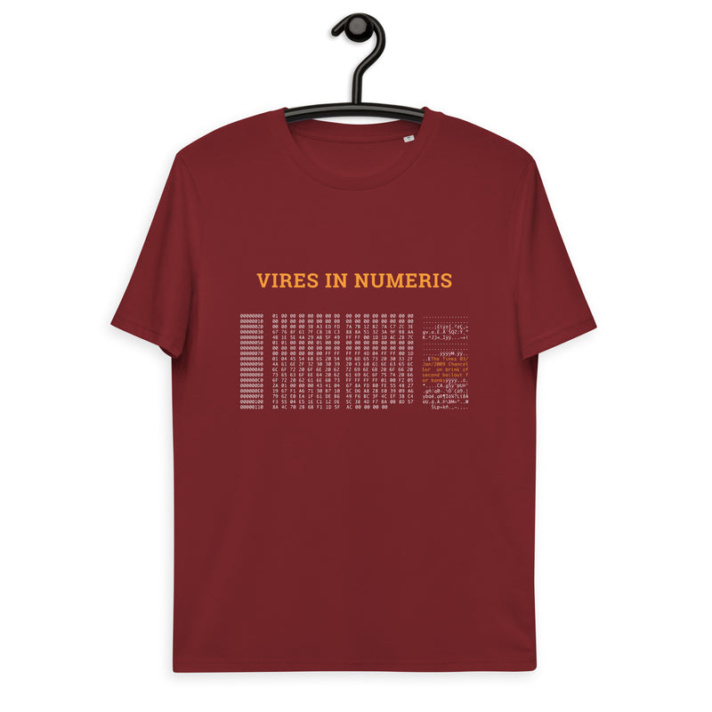 Bitcoin Genesis Block Men’s Organic Cotton T-Shirt