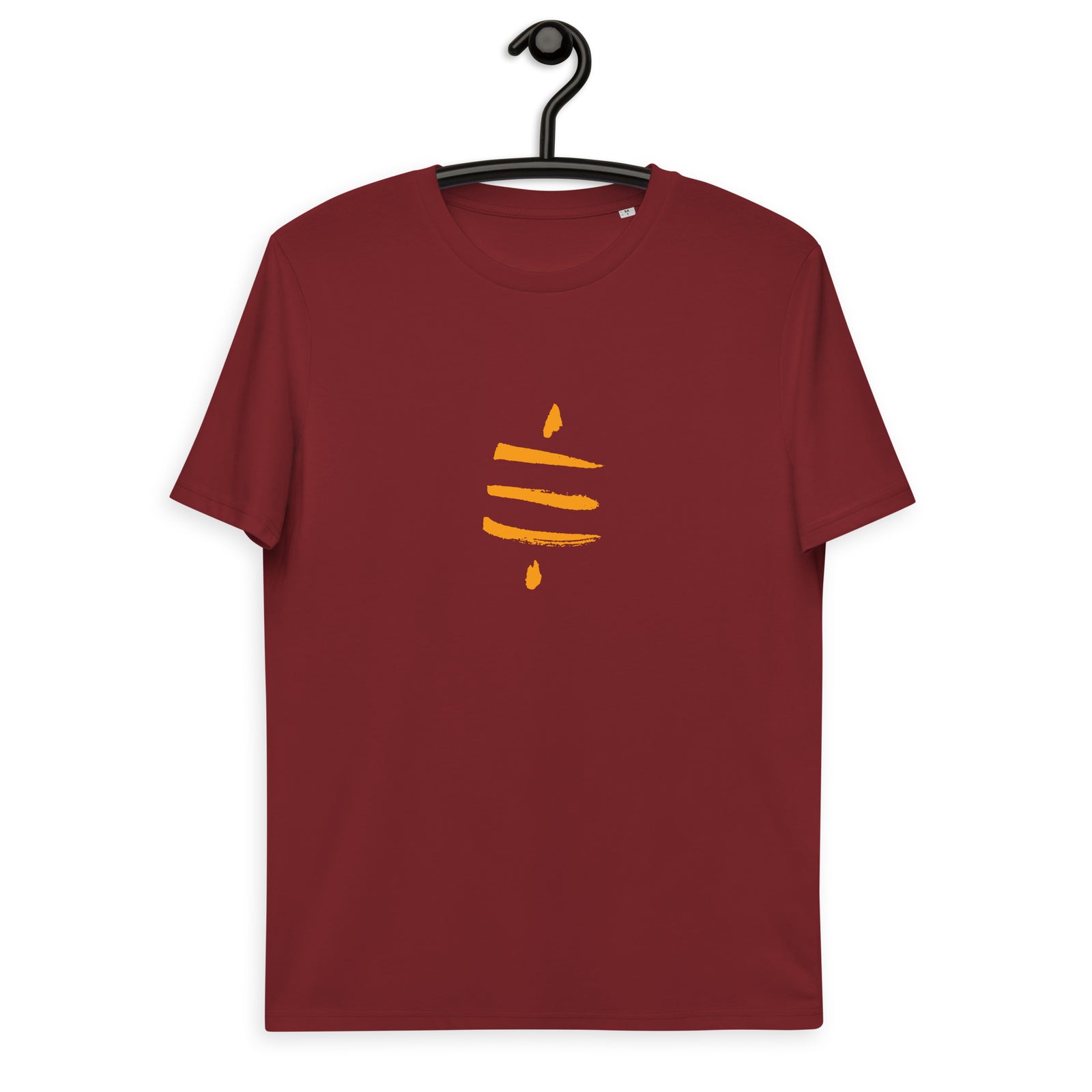 Bitcoin Satsymbol Basic Bio-T-Shirt für Männer