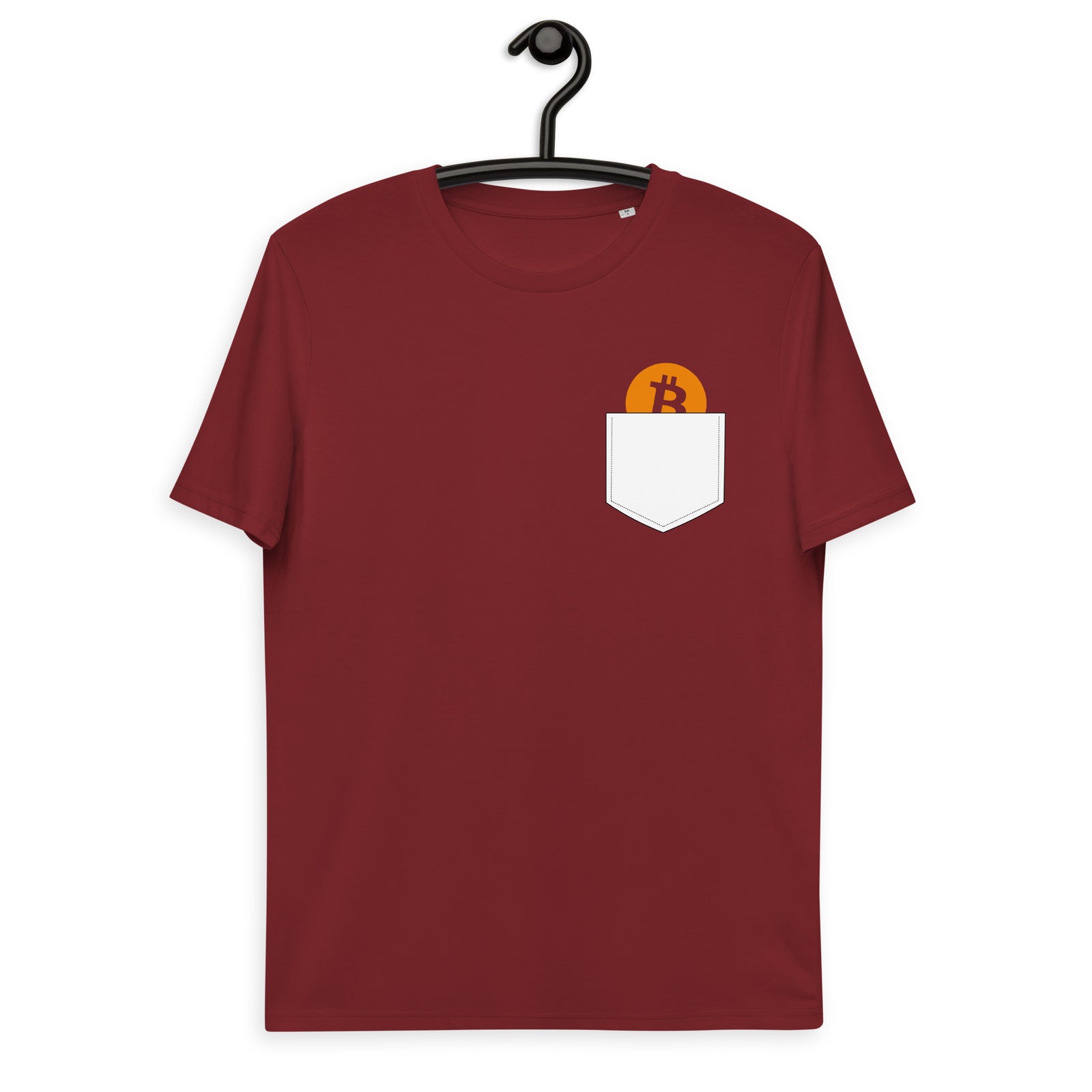 Bitcoin Bag Basic Bio-T-Shirt für Männer