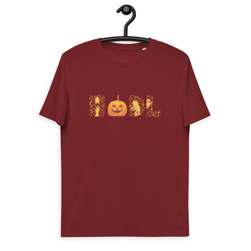 Halloween | Pumpkin Bitcoin Hodl | Organic Cotton T-Shirt | Unisex