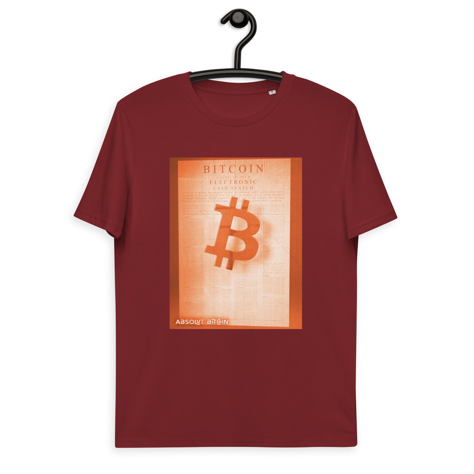 Absolut Bitcoin | Organic Cotton T-Shirt | Unisex