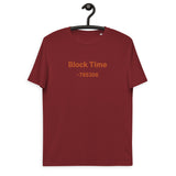 Block Time Personalized Men's Organic Cotton T-Shirt