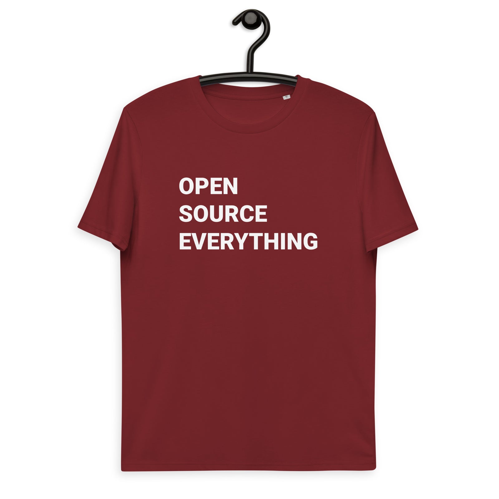 Open Source Everything Men's Organic Cotton | Bitcoin T-Shirt