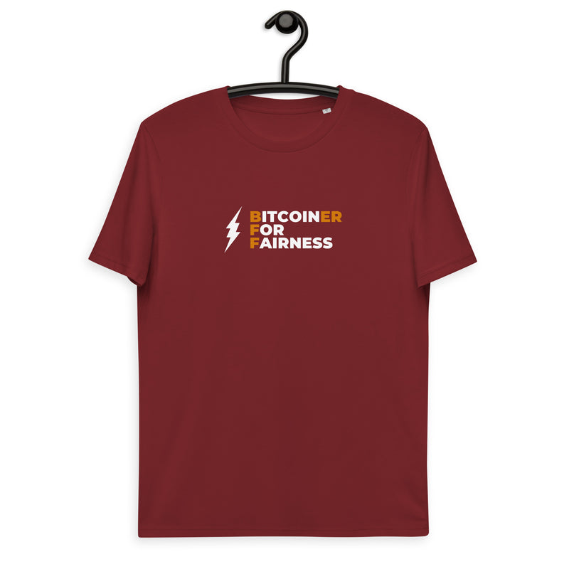 Bitcoiner For Fairness Men's Organic Cotton | Bitcoin T-Shirt