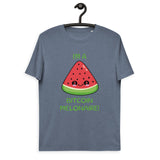 Bitcoin Melon Basic Bio-T-Shirt für Männer