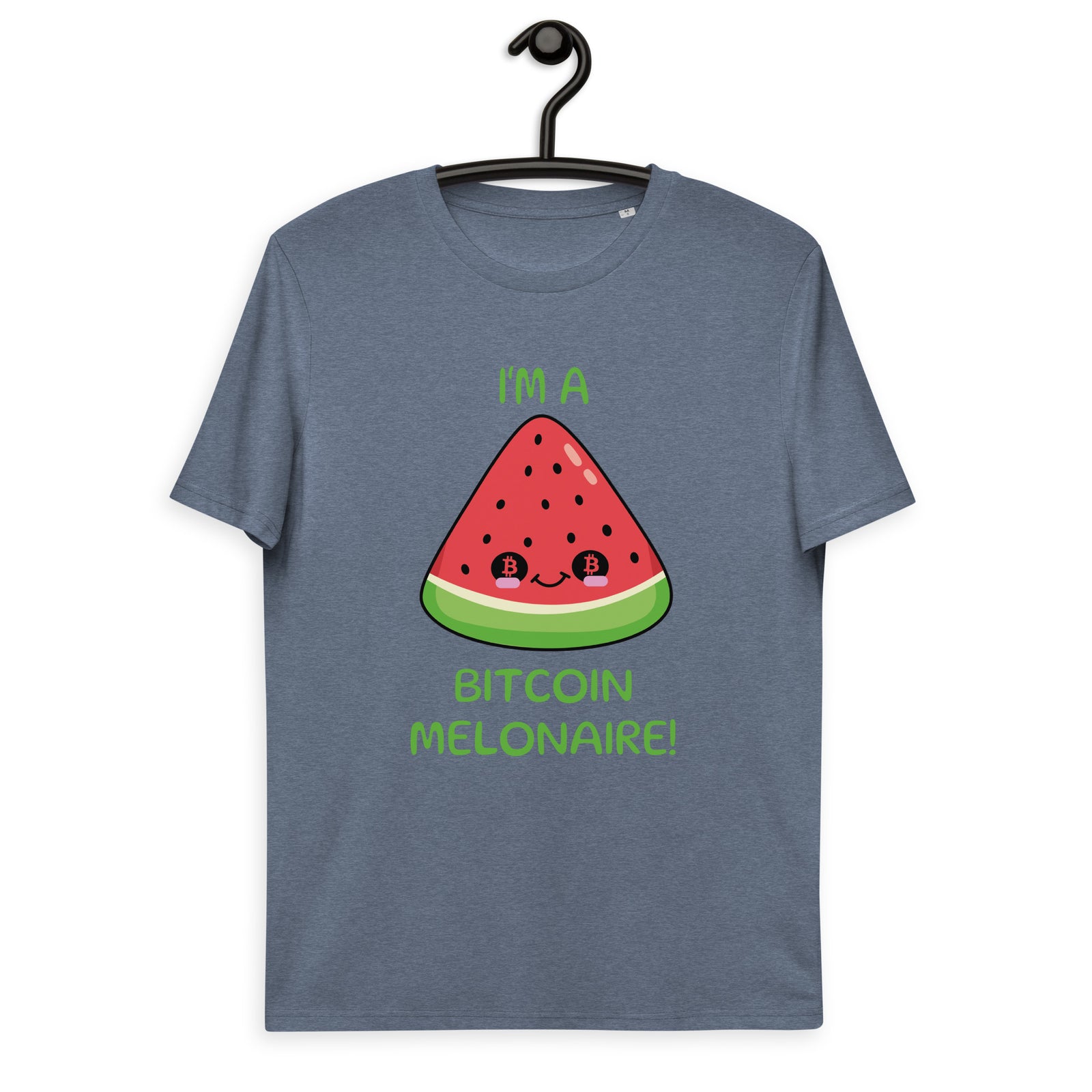 Bitcoin Melon Men's Organic Cotton T-Shirt
