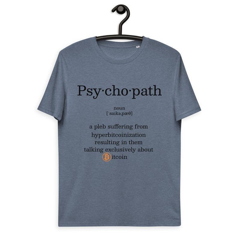 Bitcoin Psychopath Basic Bio-T-Shirt für Männer
