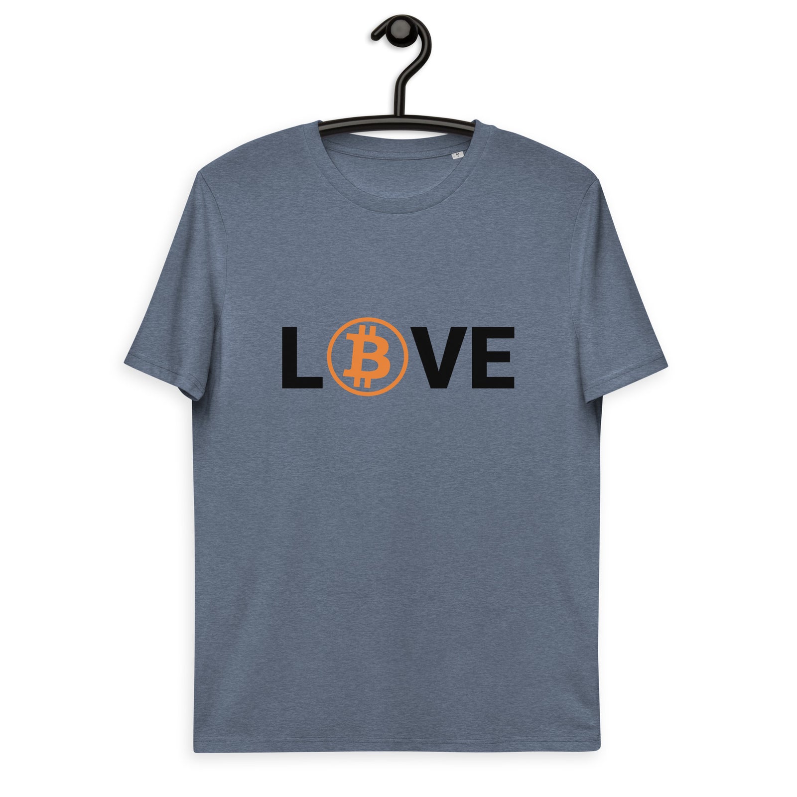 Bitcoin LOVE Men's Organic Cotton T-Shirt