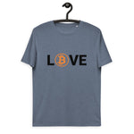 Bitcoin LOVE Men's Organic Cotton T-Shirt