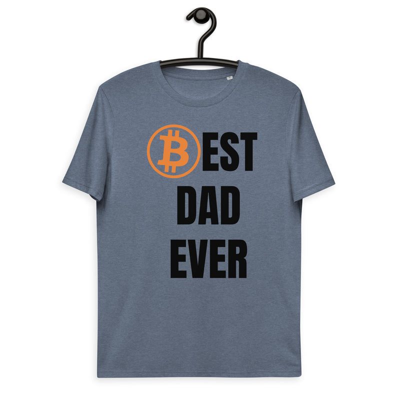 Bitcoin Family DAD Basic Bio-T-Shirt für Männer