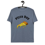 Bitcoin Pizza Day Vorne&Hinten Basic Bio-T-Shirt für Männer