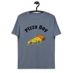 Bitcoin Pizza Day Back & Front Men's Organic Cotton T-Shirt