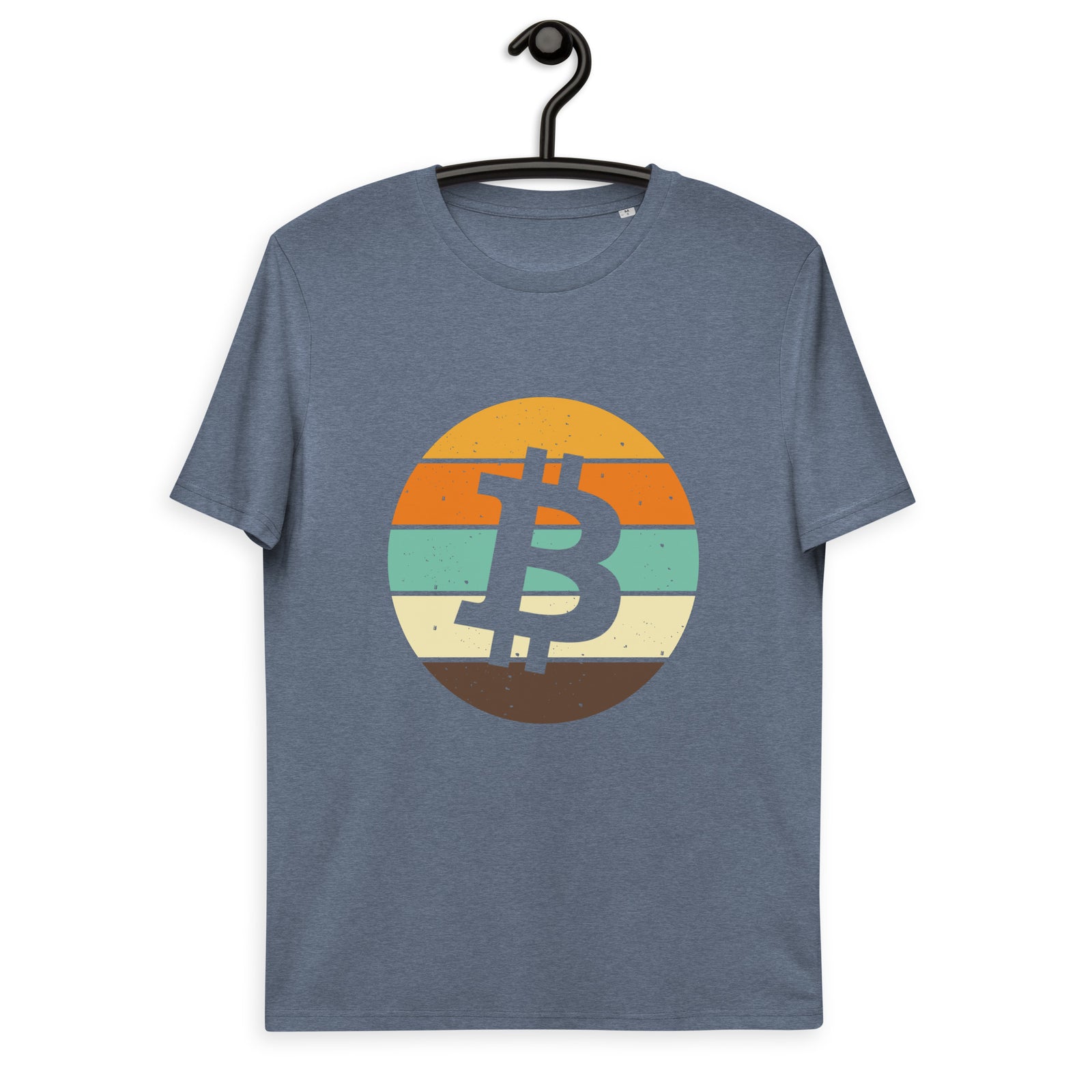 Bitcoin Retro Men's Organic Cotton T-Shirt
