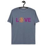 Bitcoin LOVE Men's Organic Cotton T-Shirt