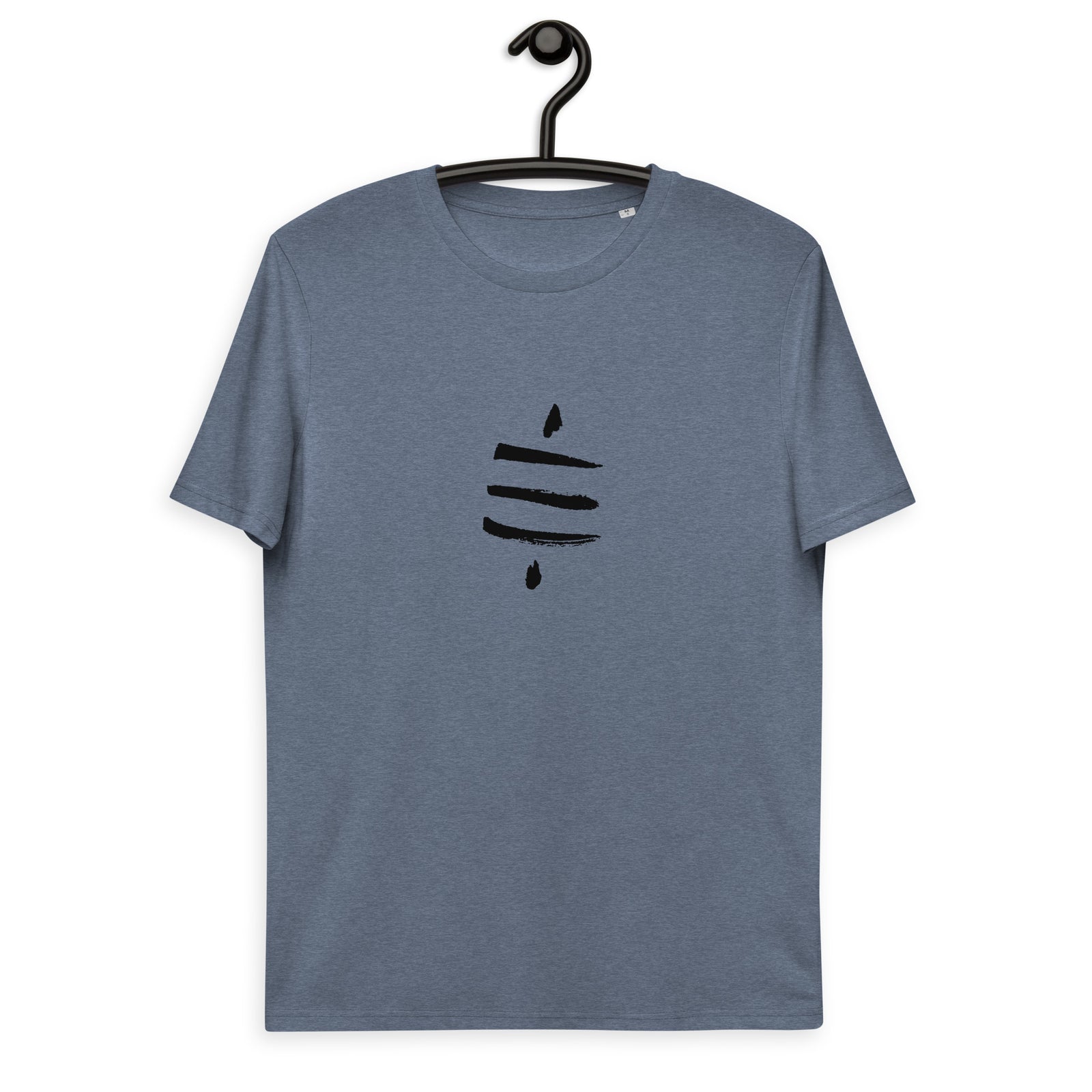Bitcoin Satsymbol Basic Bio-T-Shirt für Männer