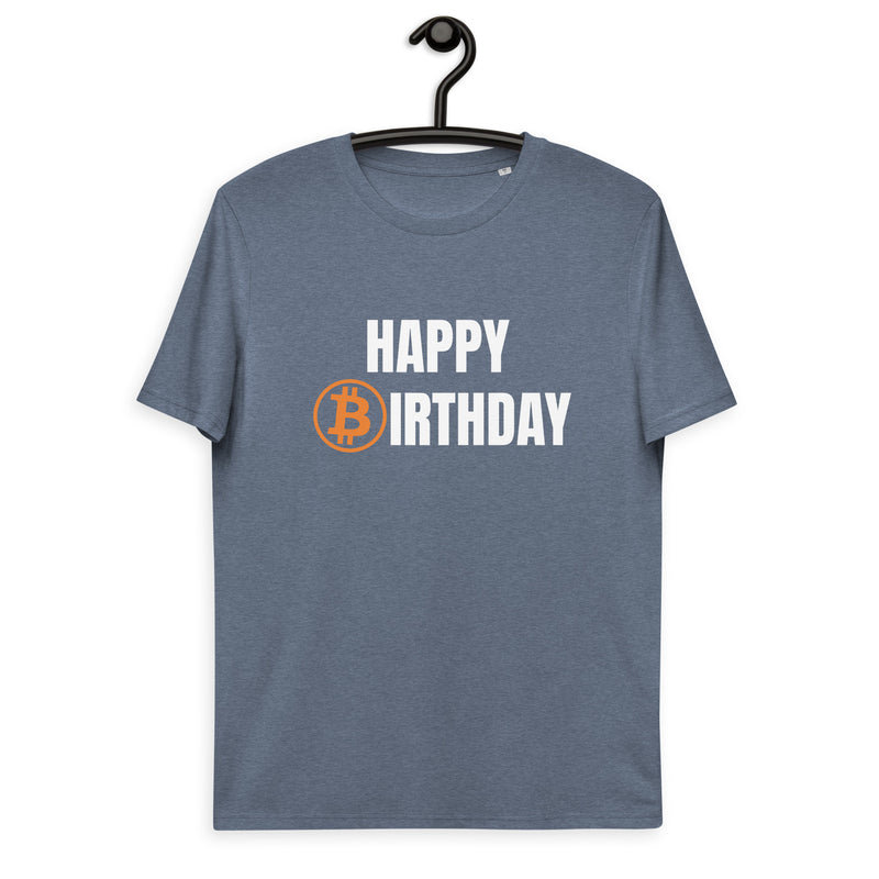 Happy Birthday Bitcoin Men's Organic Cotton T-Shirt