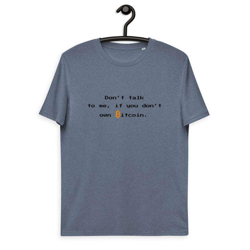 Bitcoin Talk Men's Organic Cotton T-Shirt