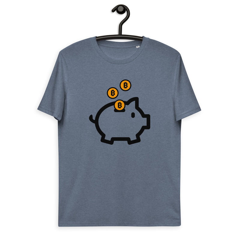 Bitcoin Piggy Bank Men's Organic Cotton T-Shirt