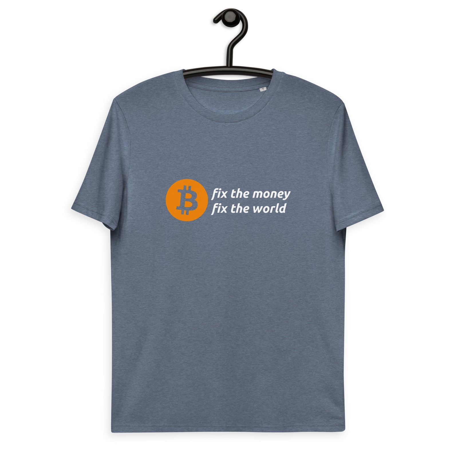 Bitcoin Fix the Money Men's Organic Cotton T-Shirt