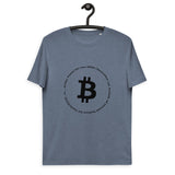 Bitcoin Symbol Men's Organic Cotton T-Shirt