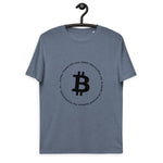 Bitcoin Symbol Men's Organic Cotton T-Shirt