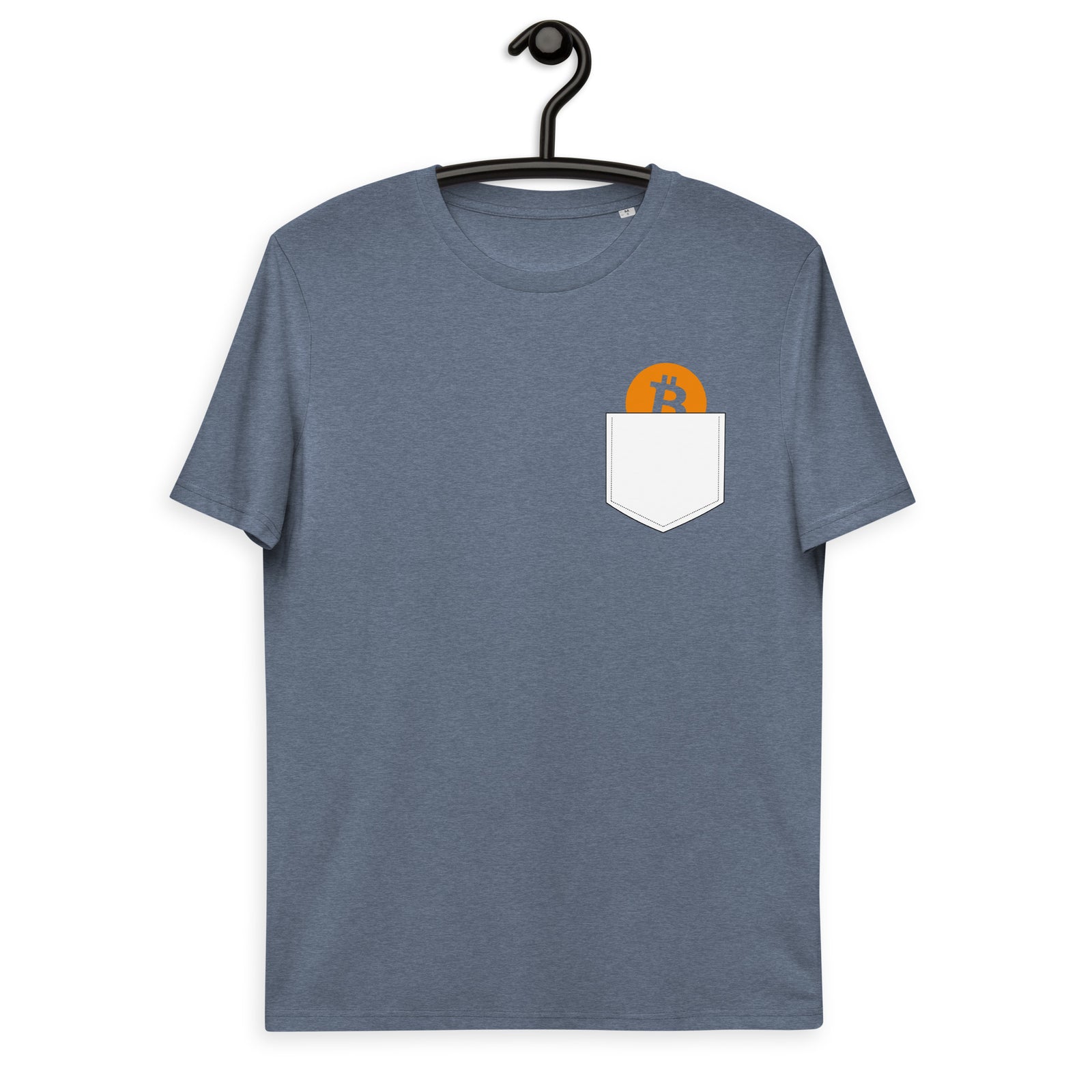 Bitcoin Bag Basic Bio-T-Shirt für Männer
