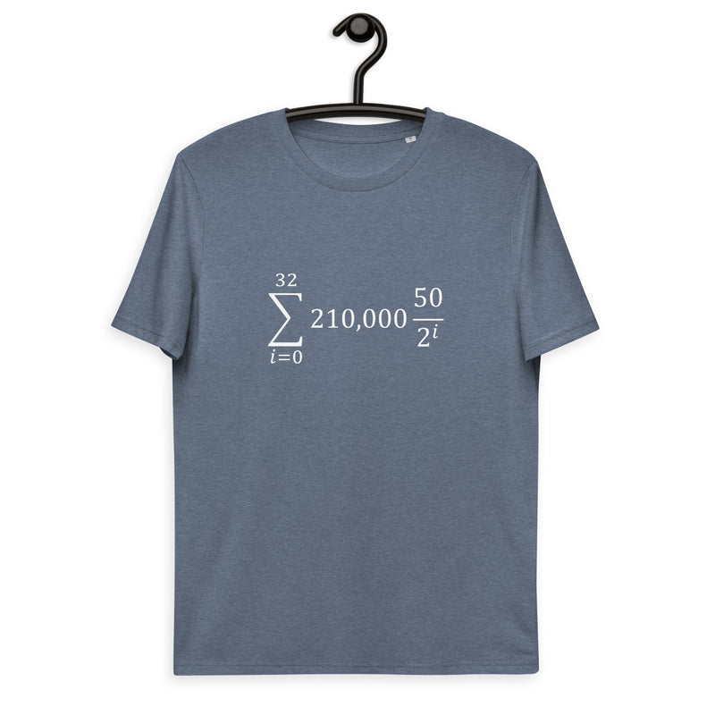 Die Bitcoin Formel Basic Bio-T-Shirt für Männer