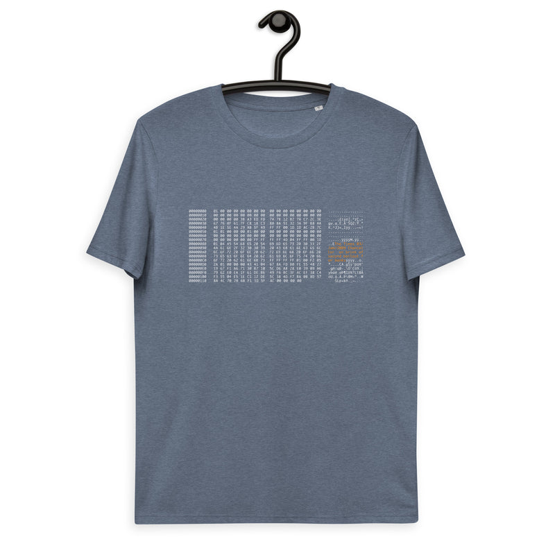 Bitcoin Genesis Block Basic Bio-T-Shirt für Männer
