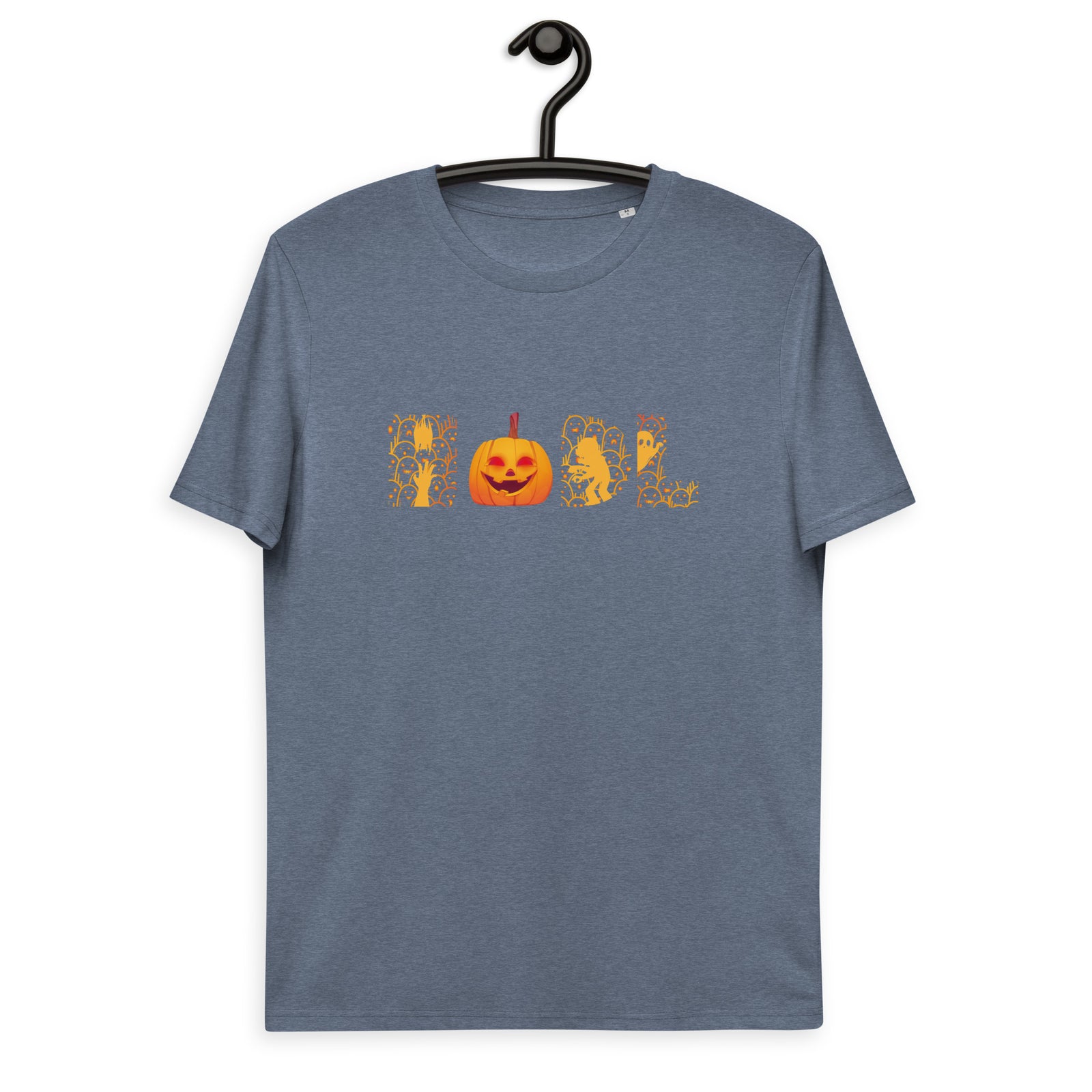 Halloween | Pumpkin Bitcoin Hodl | Organic Cotton T-Shirt | Unisex