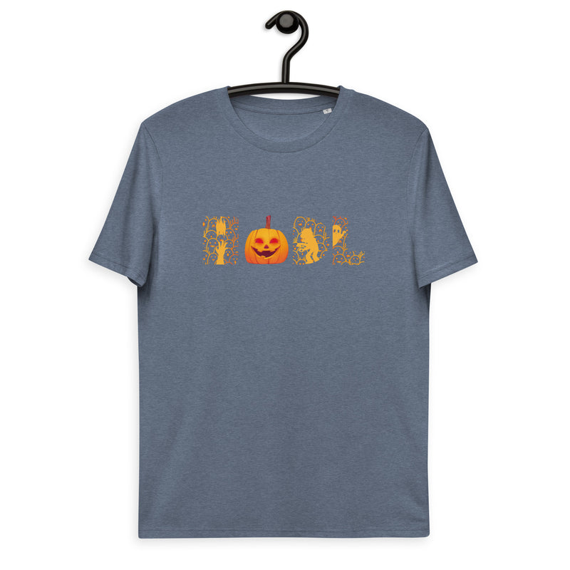 Halloween | Pumpkin Bitcoin Hodl | Organic Cotton T-Shirt | Unisex