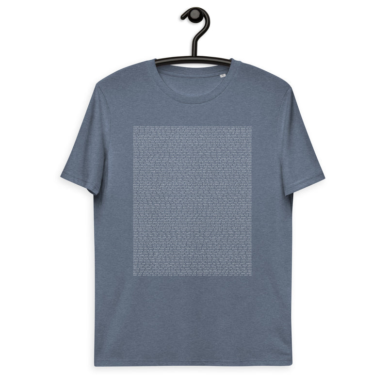 BIP-39 Words Men's Organic Cotton | Bitcoin T-Shirt