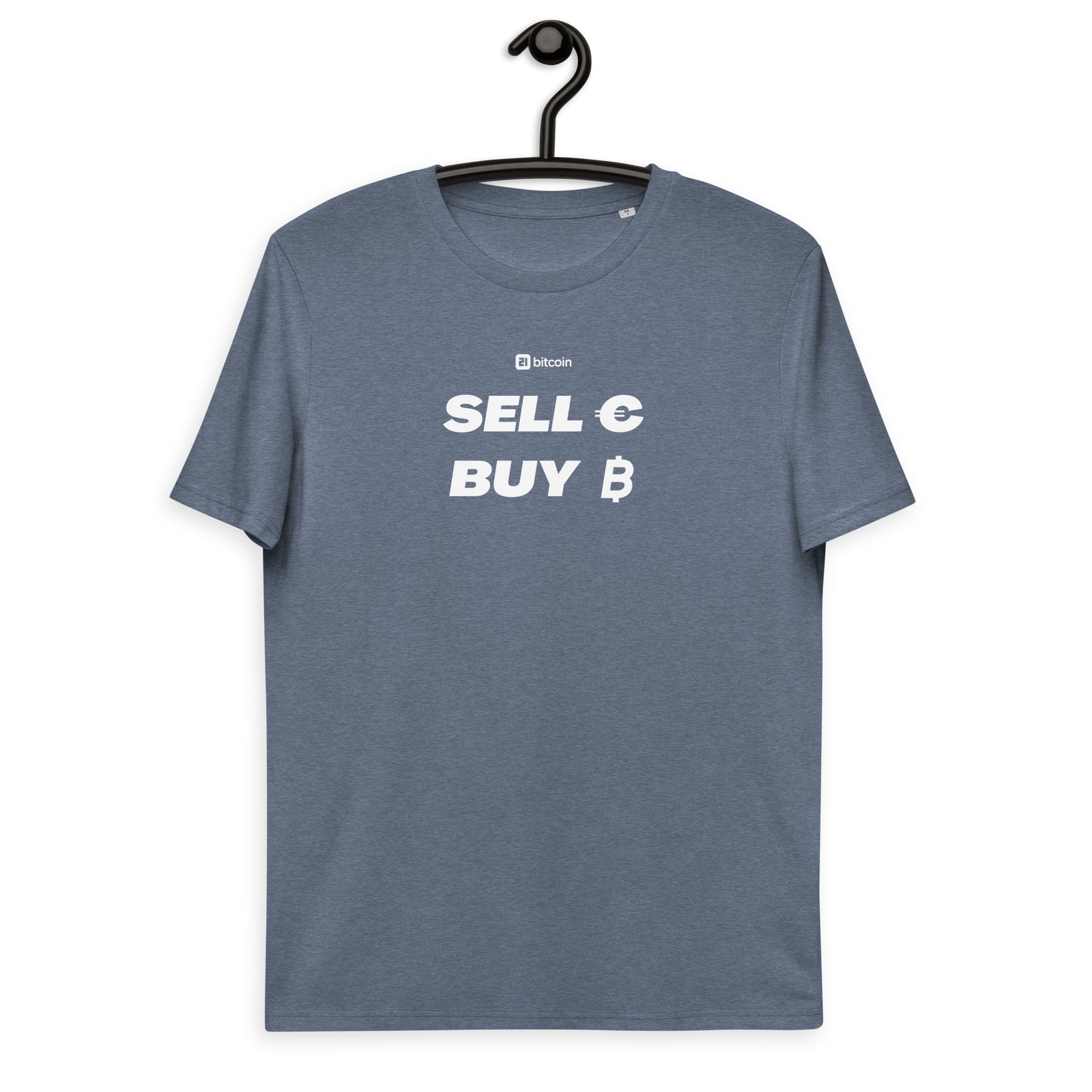 21bitcoin Men's Organic Cotton | Bitcoin T-Shirt