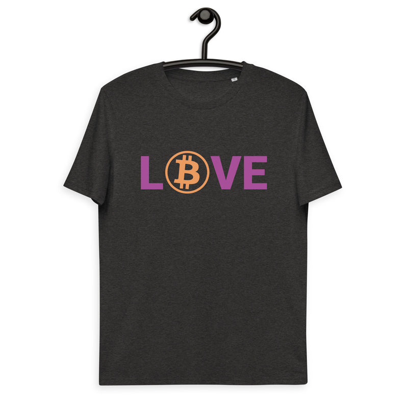 Bitcoin LOVE Men's Organic Cotton T-Shirt