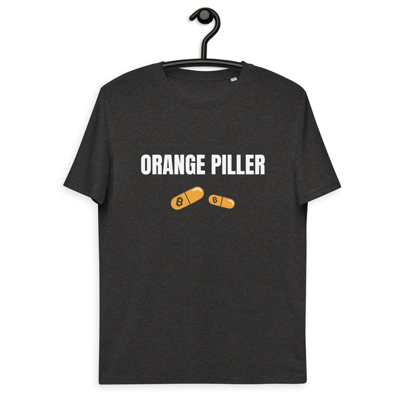 Bitcoin Orange Piller Basic Bio-T-Shirt für Männer