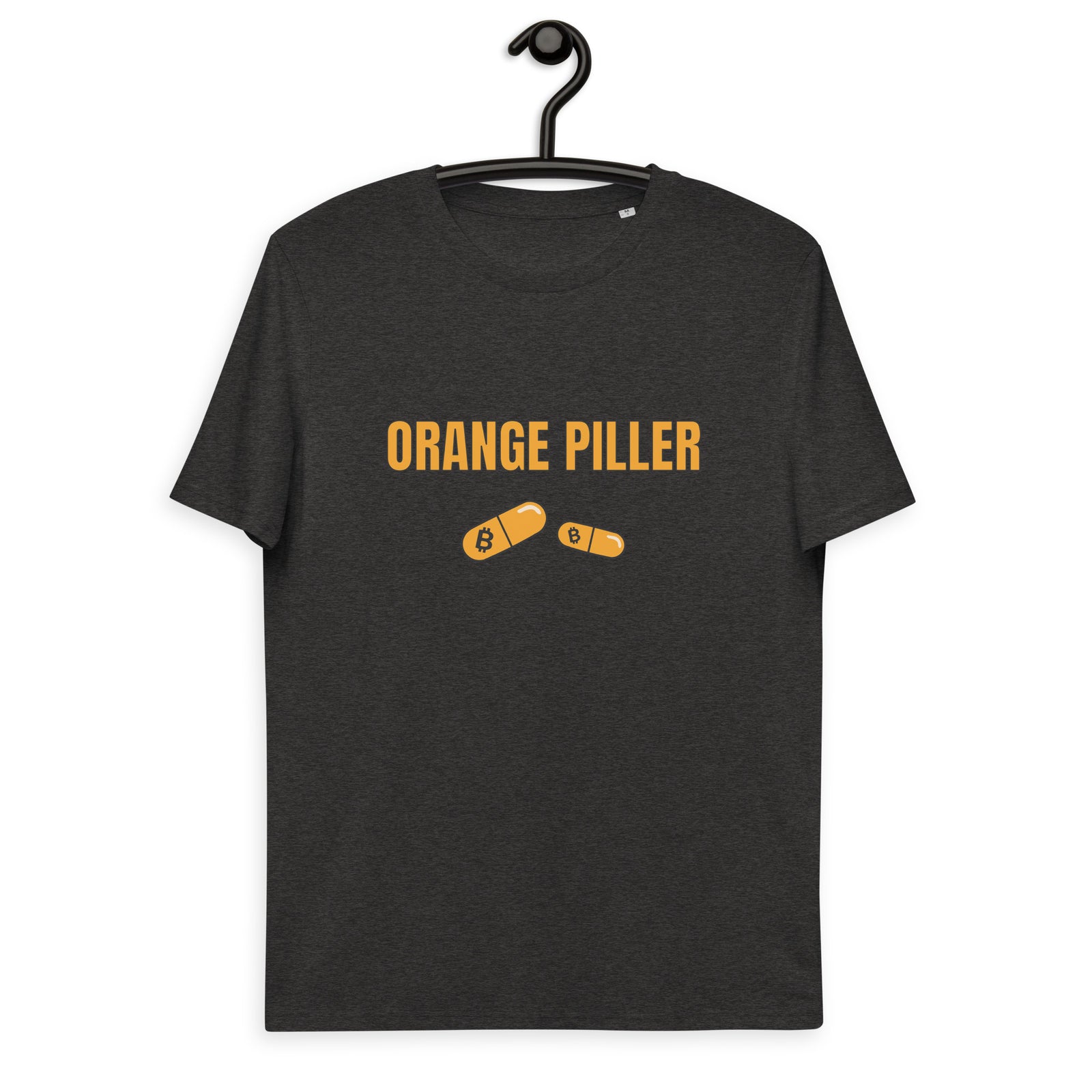 Bitcoin Orange Piller Men's Organic Cotton T-Shirt