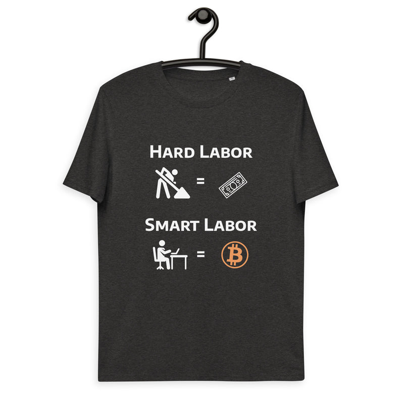 Bitcoin Hard Smart Labor Men's Organic Cotton T-Shirt