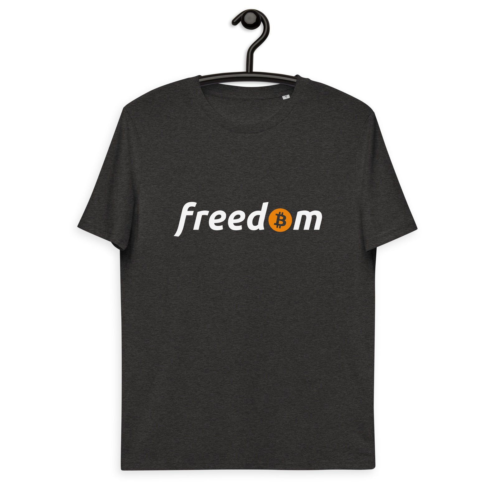Bitcoin Freedom Basic Bio-T-Shirt für Männer
