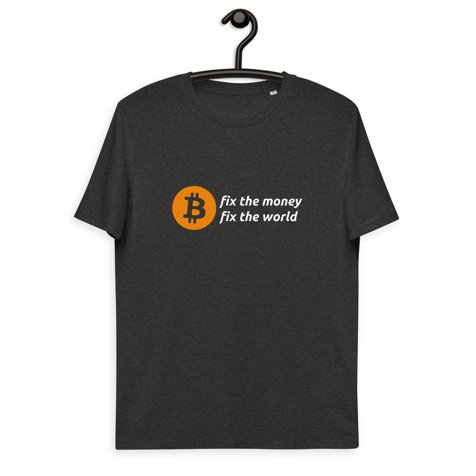 Bitcoin Fix the Money Men's Organic Cotton T-Shirt