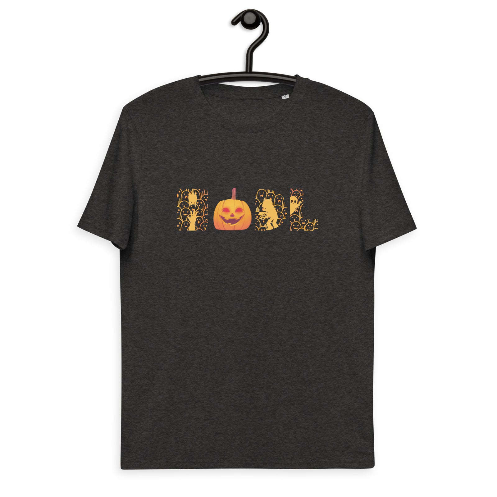 Halloween | Pumpkin Bitcoin Hodl | Organic Cotton T-Shirt | Unisex