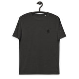 Bitcoin Satsymbol Embroidered Men's Organic Cotton T-Shirt
