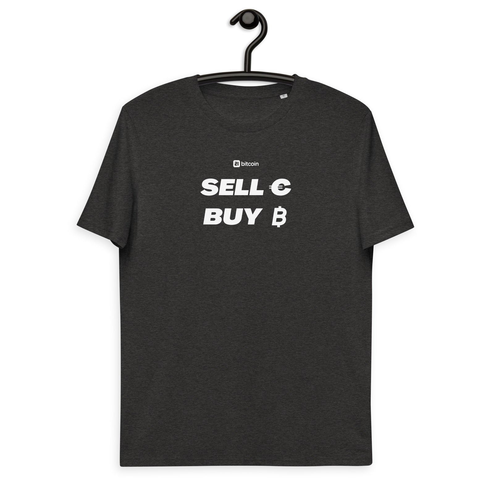 21bitcoin Men's Organic Cotton | Bitcoin T-Shirt
