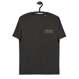 Bitcoin Runners Embroidered Men's Organic Cotton T-Shirt